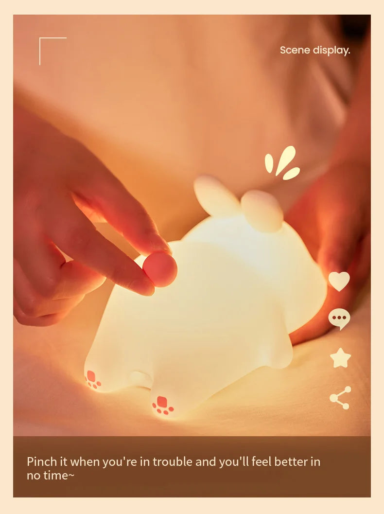 DreamBunny Silicone Night Light