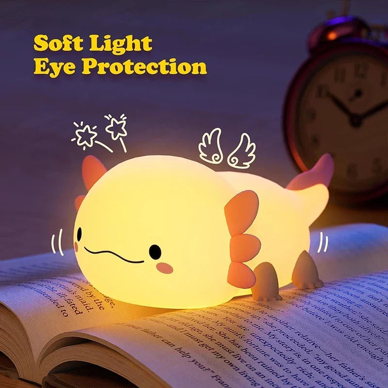 DreamAxolotl Silicone Night Light