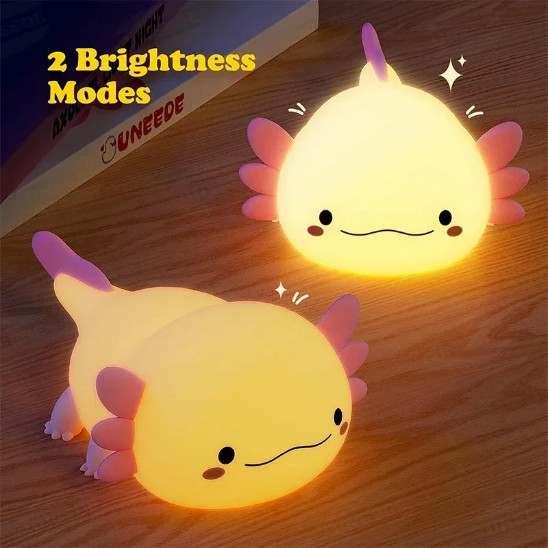 DreamAxolotl Silicone Night Light